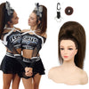 SEIKEA 18-inch super protein fiber straight cheer ponytail — Mocha Melt