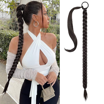 SEIKEA Long Braided Ponytail Extension main