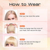 SEIKEA Clip in Bangs for Women