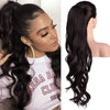 SEIKEA 24" Ponytail Extension Drawstring Long Wavy Pony Tail for Black Women