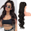 SEIKEA 24" Ponytail Extension Drawstring Long Wavy Pony Tail for Black Women