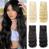 SEIKEA 24" 4PCS Set Clip in Hair Extensions