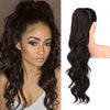 SEIKEA 24" Ponytail Extension Drawstring Long Wavy Pony Tail for Black Women