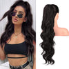 SEIKEA 24" Ponytail Extension Drawstring Long Wavy Pony Tail for Black Women