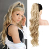 SEIKEA 24" Ponytail Extension Drawstring Long Wavy Pony Tail for Black Women