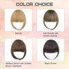 SEIKEA Clip in Bangs for Women