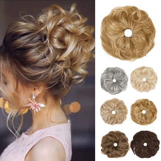 SEIKEA Messy Bun Hair Piece Tousled Updo