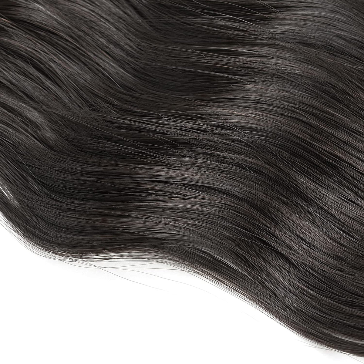 SEIKEA Invisible Wire Hair Extensions with 2 Removable Clips Adjustable Transparent Secret Headband Long Wavy Curly Synthetic Hairpiece for Women 22 Inch 140 Gram Dark Blonde