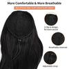 SEIKEA 24" Ponytail Extension Drawstring Long Wavy Pony Tail for Black Women