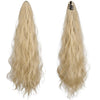SEIKEA Ponytail Extension Claw Clip 16" 24" Long Wavy Curly Hair Extension Jaw Clip Ponytail Hairpiece Synthetic Pony Tail