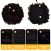 SEIKEA Afro Puff Kinky Curly Drawstring Ponytail 8 Inch