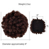 SEIKEA Afro Puff Kinky Curly Drawstring Ponytail 8 Inch