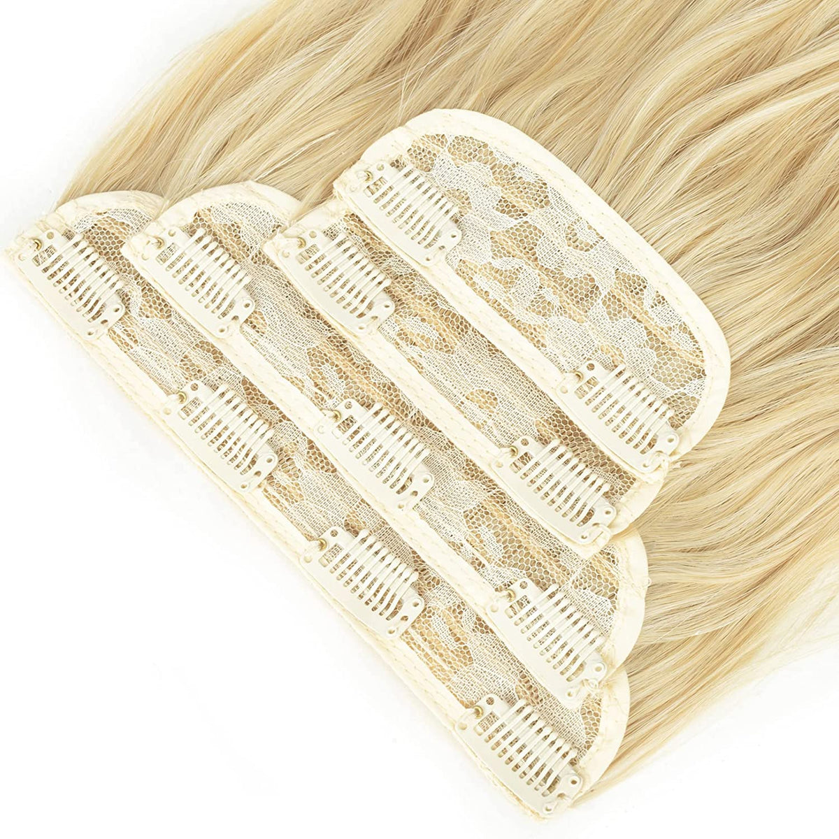 SEIKEA 24" 4PCS Set Clip in Hair Extensions